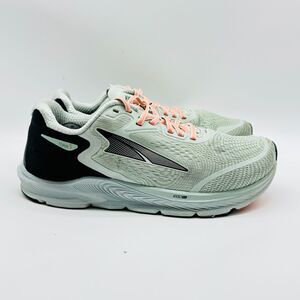 Altra Torin 5 Womens 8 Green Mesh Running Shoes Lace Up Athletic Sneakers